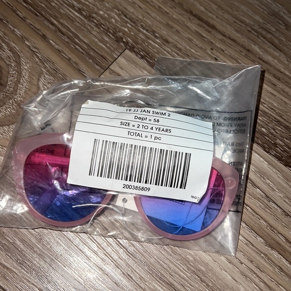 Janie and jack ombré tinted sunglasses in pink - Picture 2 of 3